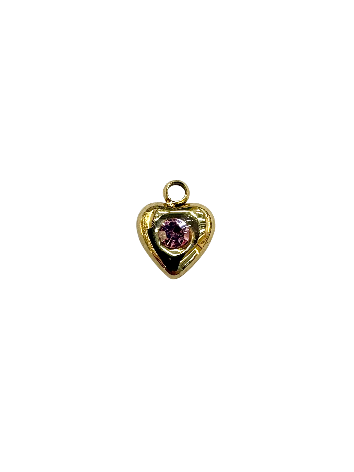 Dainty Heart Accent Charm