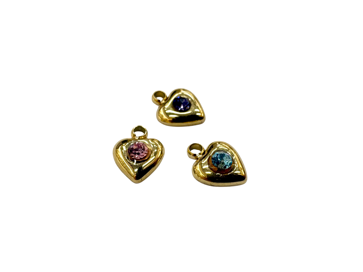 Dainty Heart Accent Charm