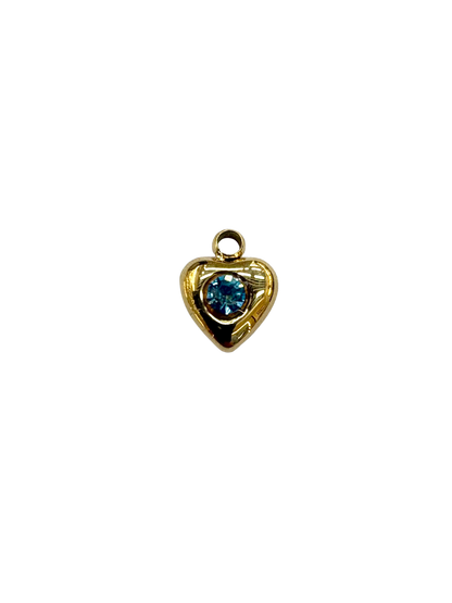 Dainty Heart Accent Charm