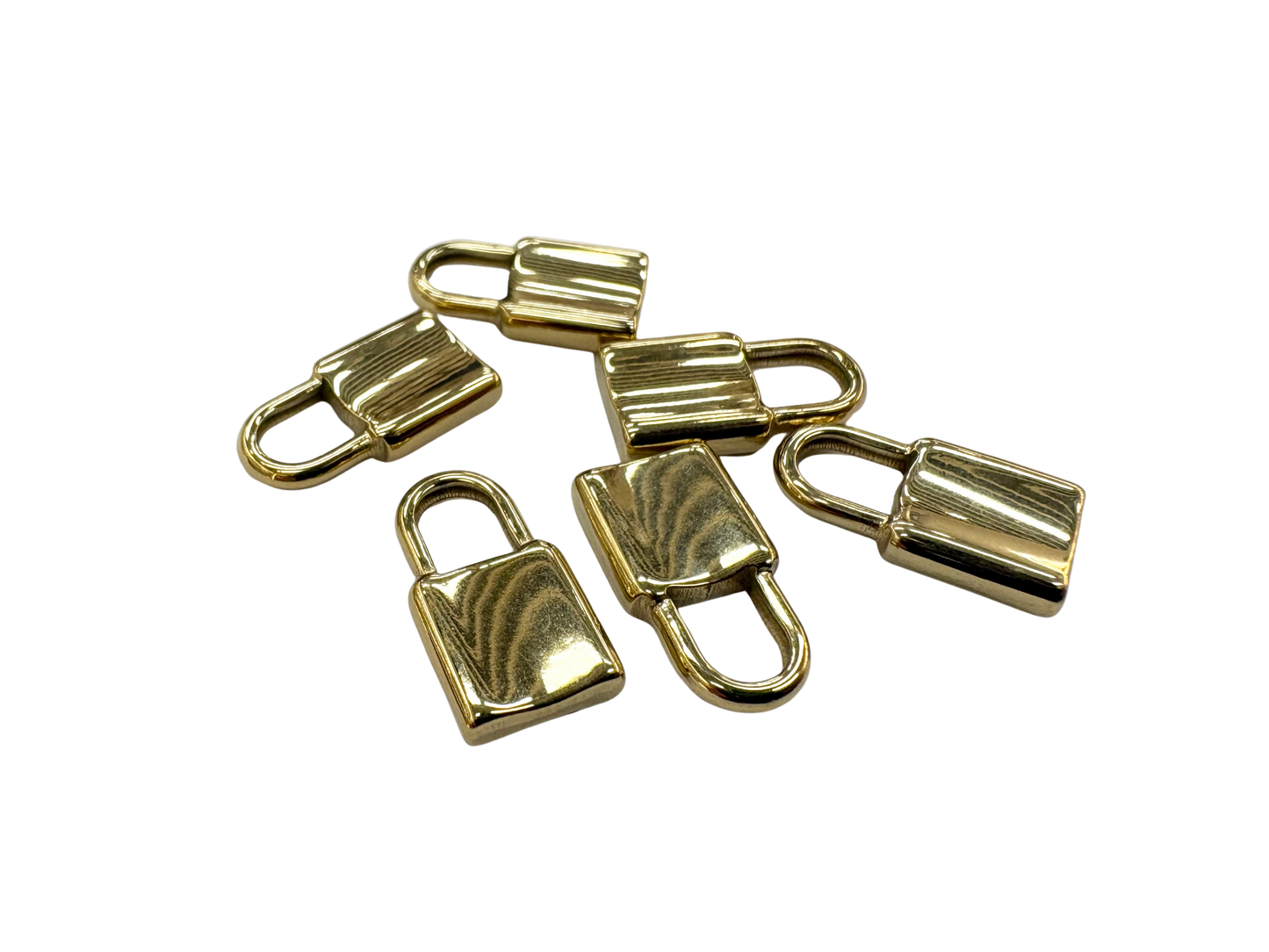 Square Love Lock Charm