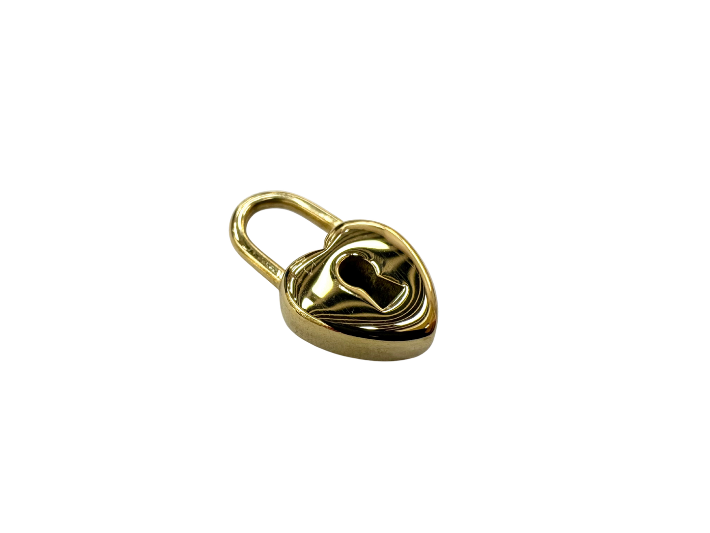 Heart Keyhole Lock Charm