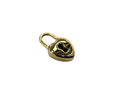 Heart Keyhole Lock Charm