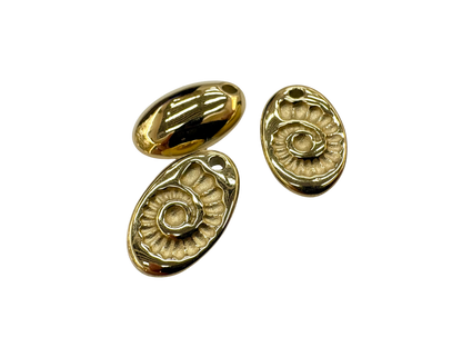 Nautilus Fossil Charm