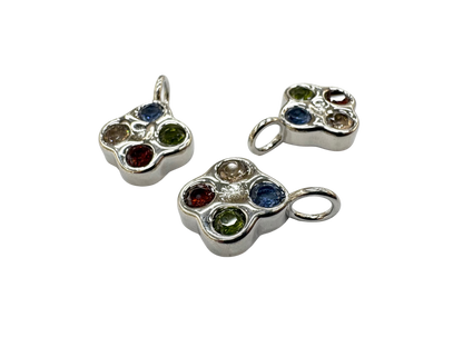 Lost Wax Style Clover Charm