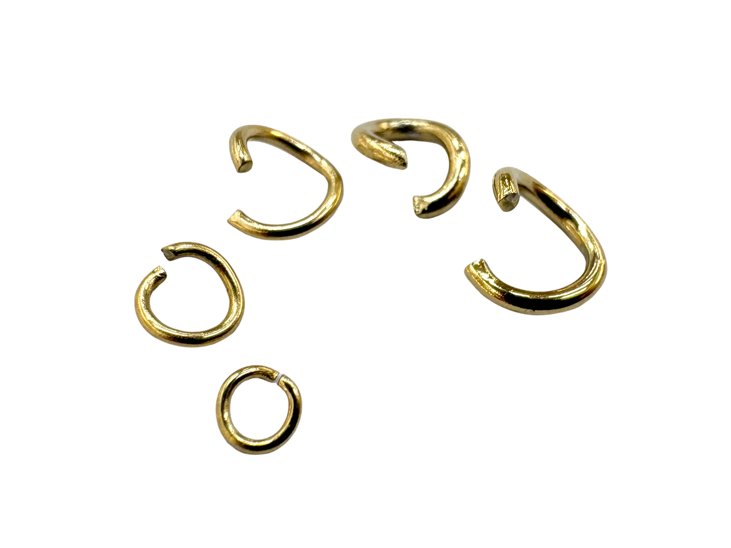 Jump Rings - 14K PVD Stainless Steel
