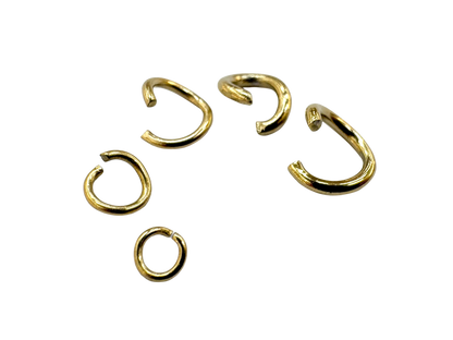 Jump Rings - 14K PVD Stainless Steel