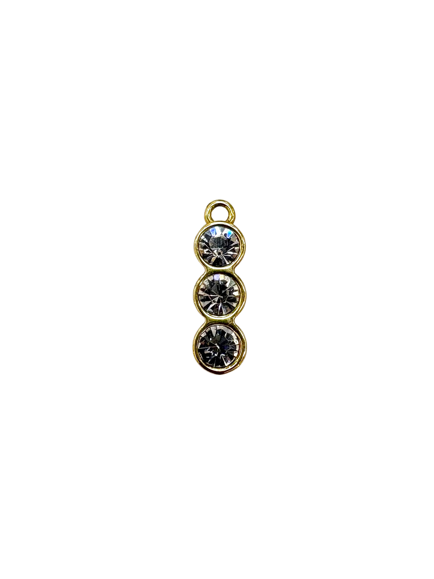 Triple Stone Charm