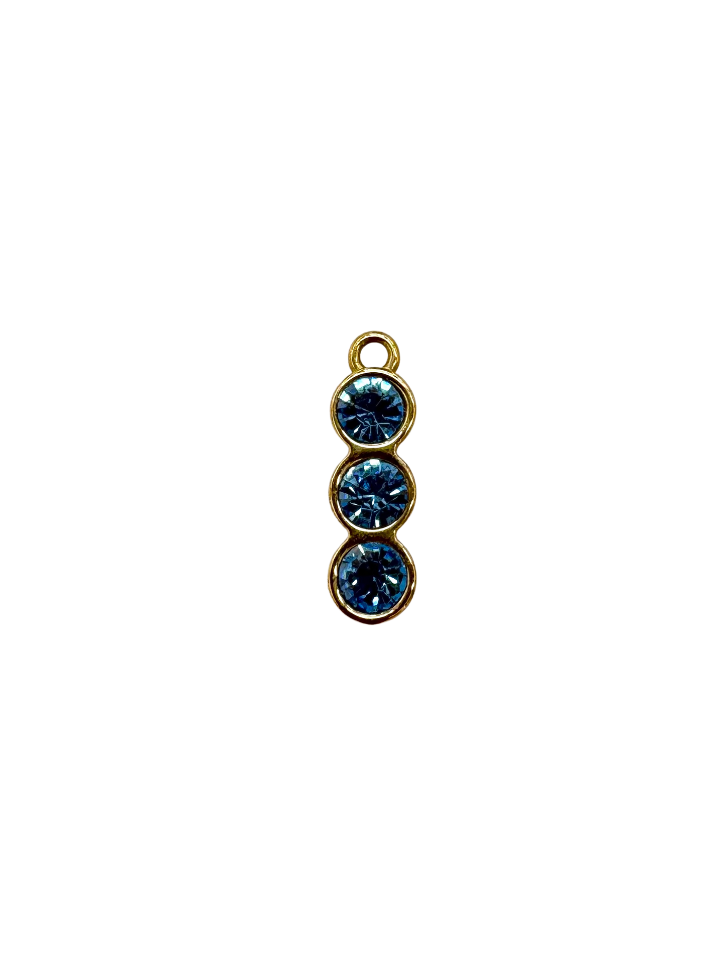Triple Stone Charm