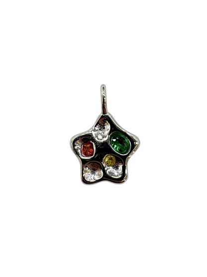 Lost Wax Style Star Charm