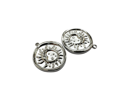 Celestial Sun Coin Charm