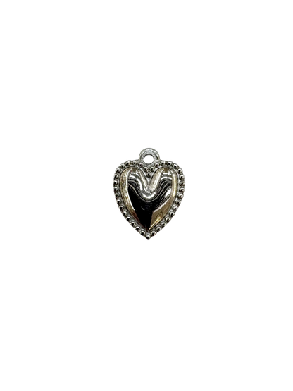 Dotted Heart Charm