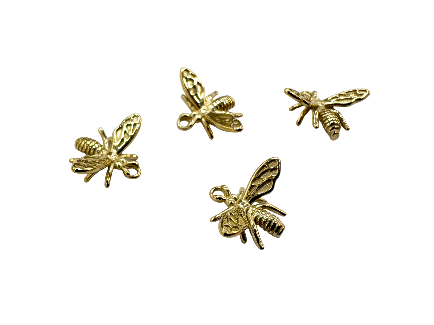 Intricate Bee Charm 3d