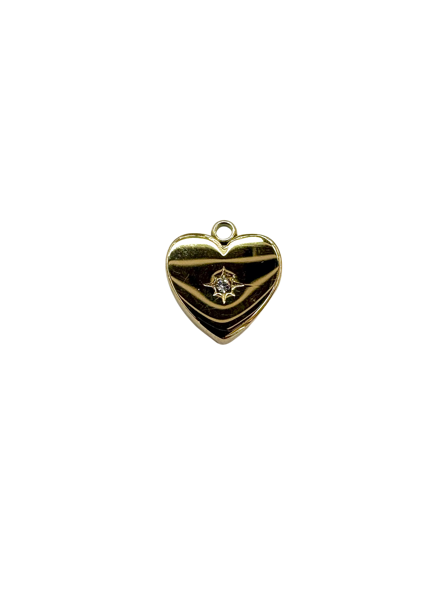 Starburst Heart Charm