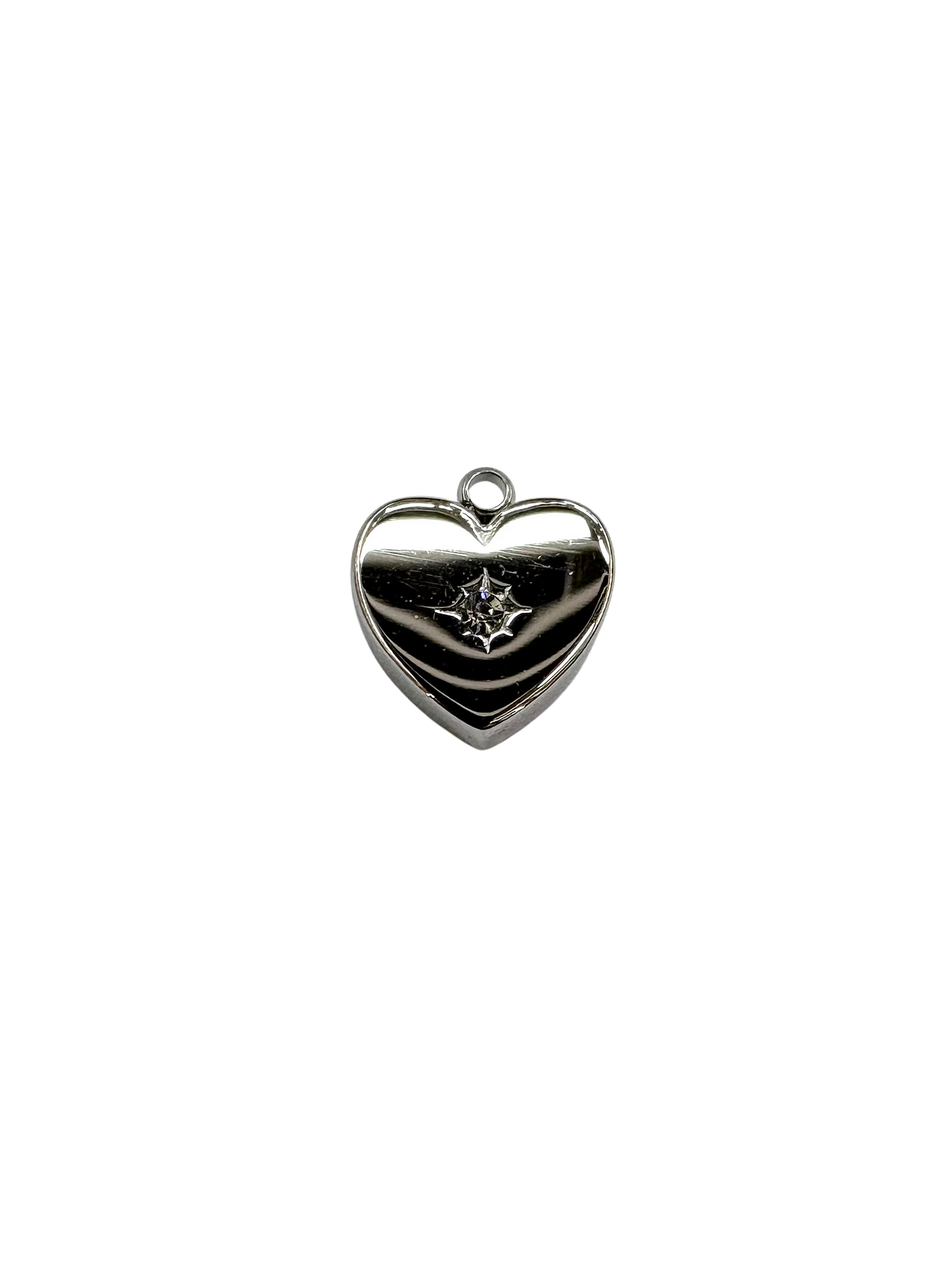 Starburst Heart Charm