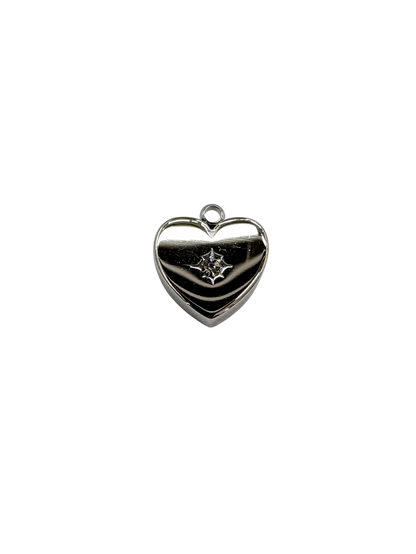 Starburst Heart Charm
