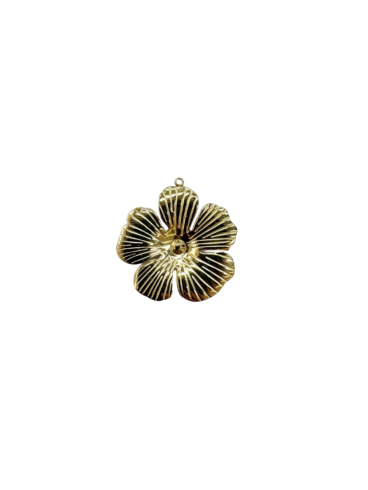 Delicate Flower Petal Charm