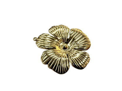 Delicate Flower Petal Charm