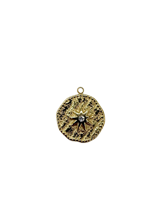 Intricate Sun Charm