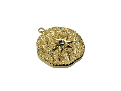 Intricate Sun Charm
