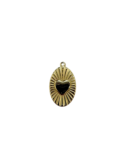 Beaming Heart Charm