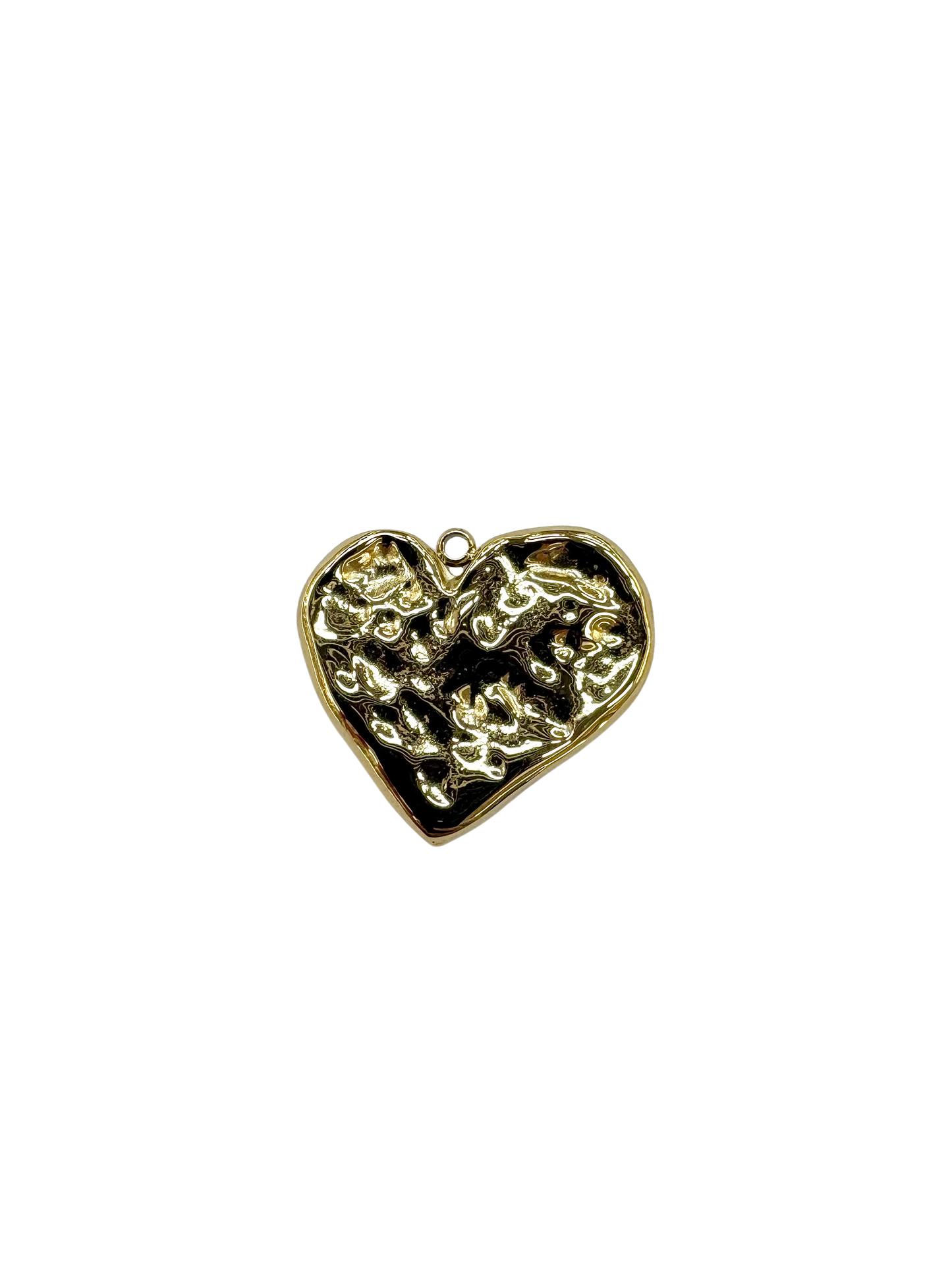 Baroque Style Heart Charm