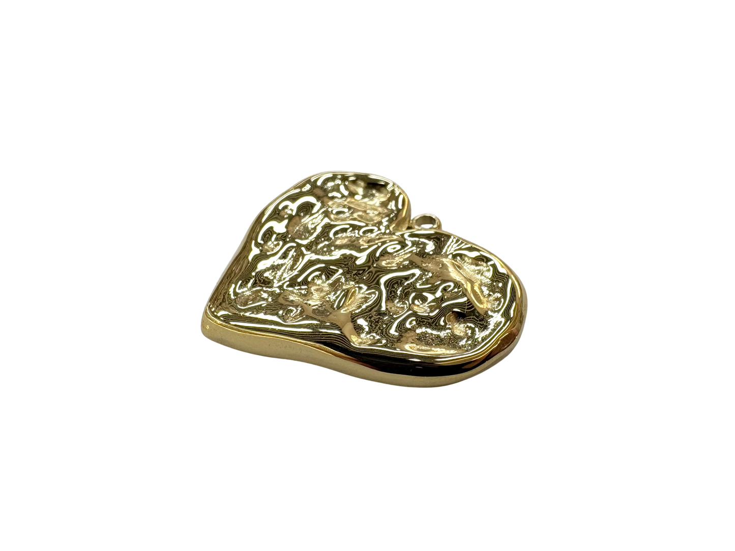 Baroque Style Heart Charm
