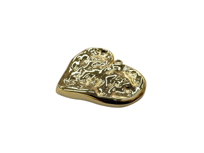 Baroque Style Heart Charm