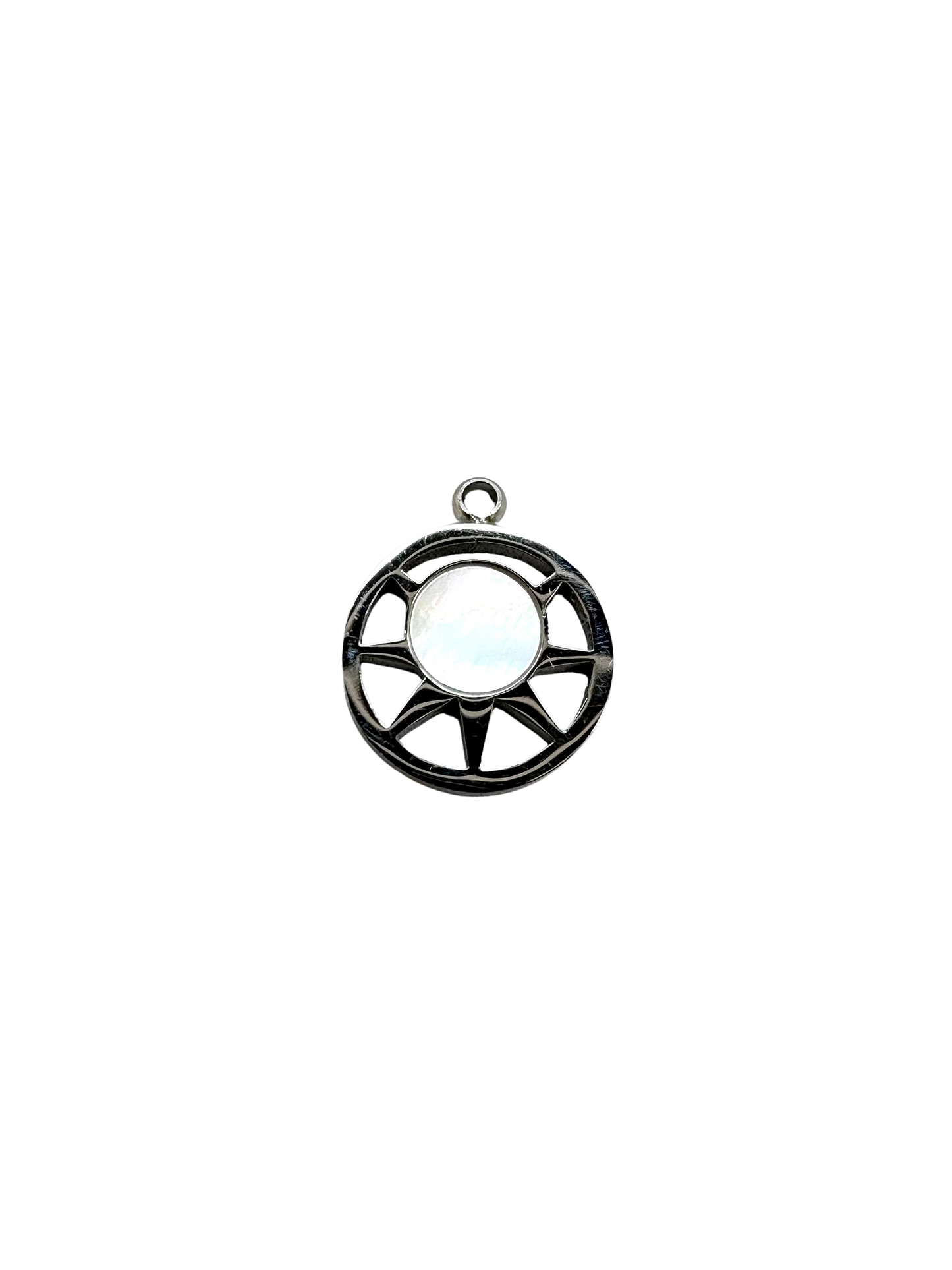 Mother of Pearl Coastal Sun Charm