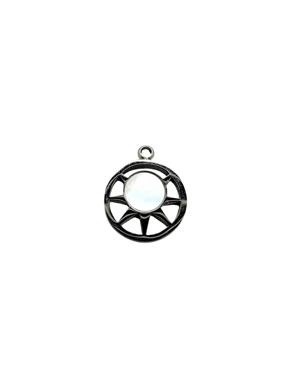 Mother of Pearl Coastal Sun Charm