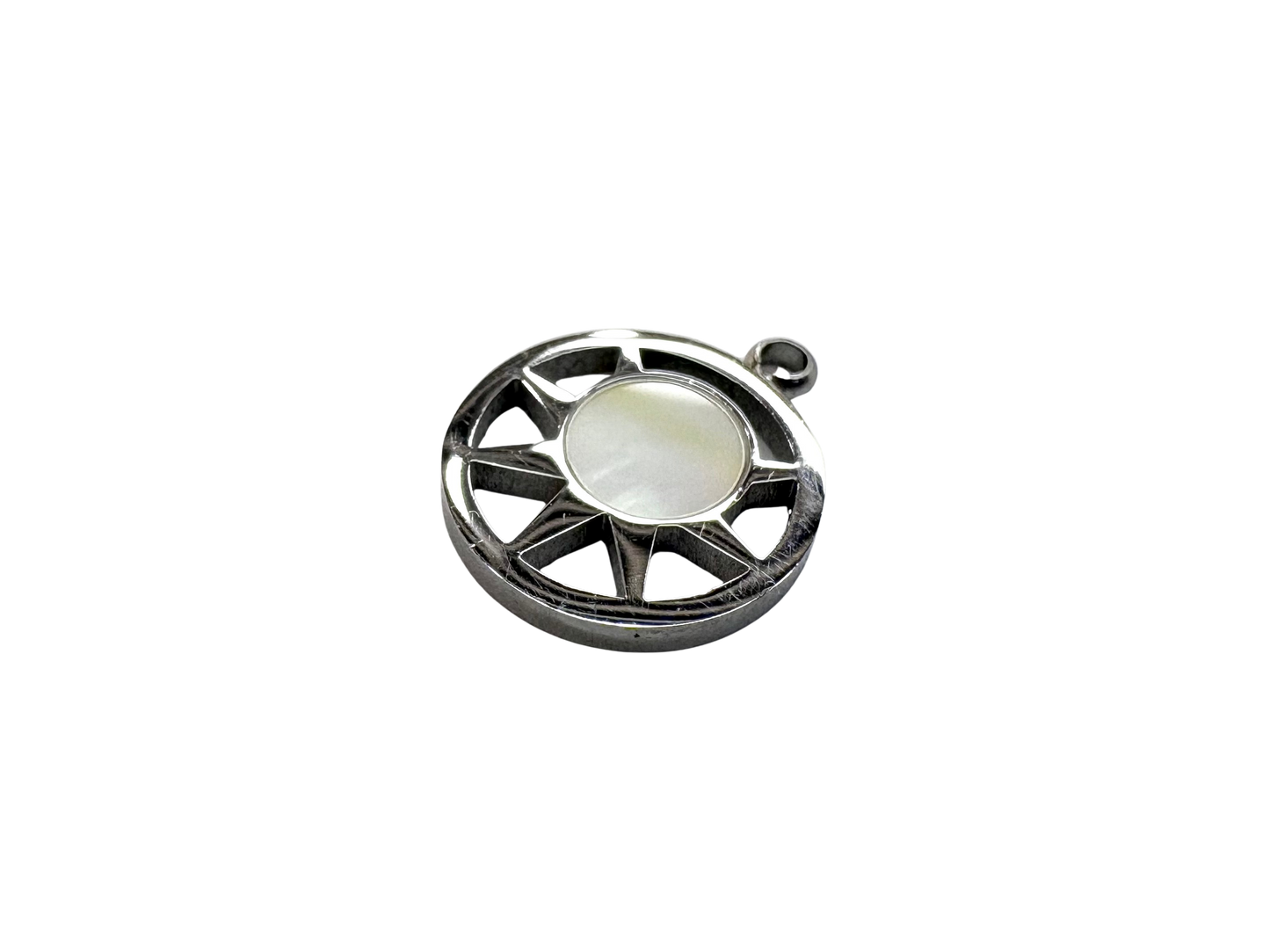 Mother of Pearl Coastal Sun Charm