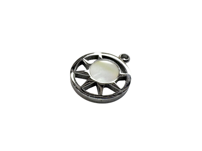 Mother of Pearl Coastal Sun Charm