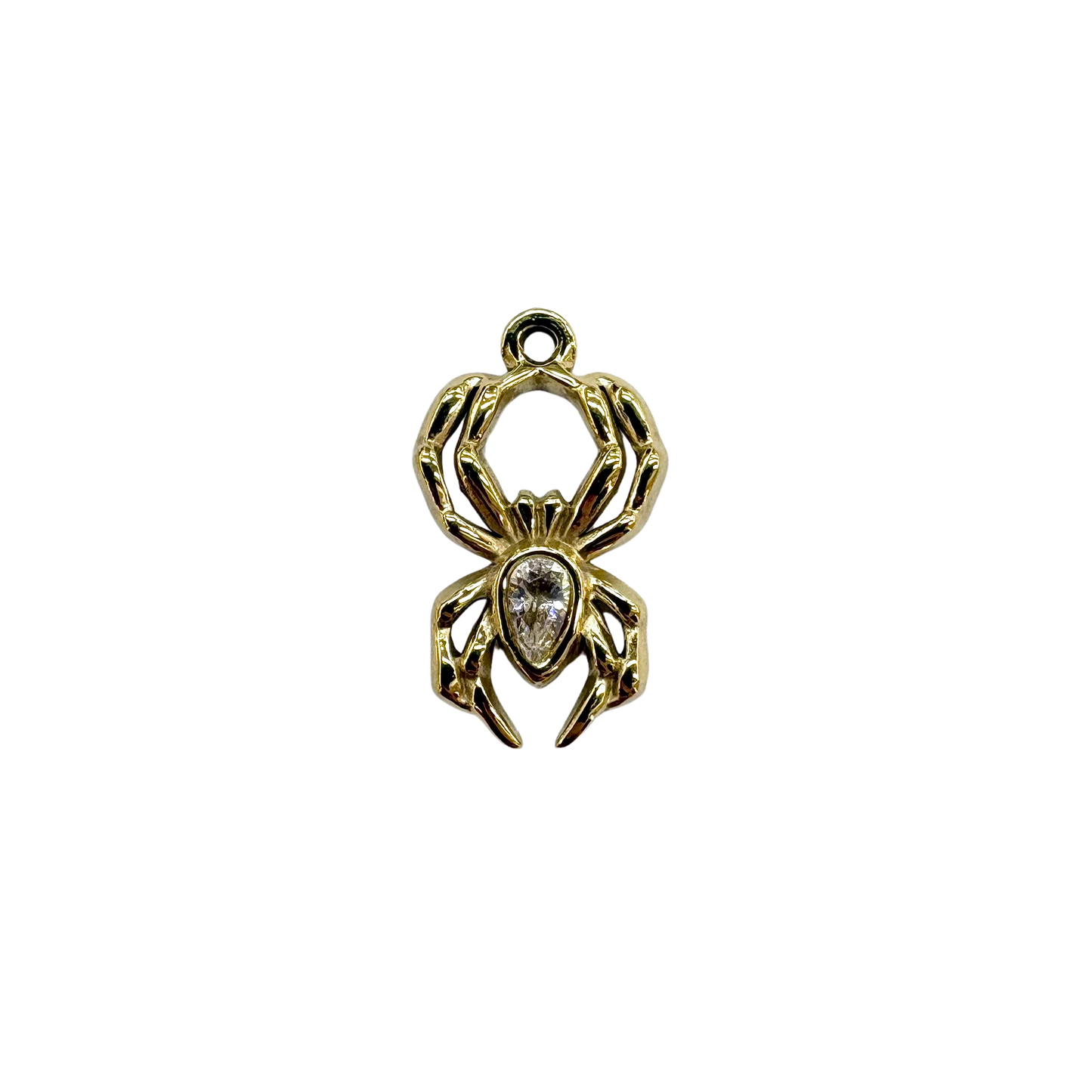 Jeweled Spider Charm