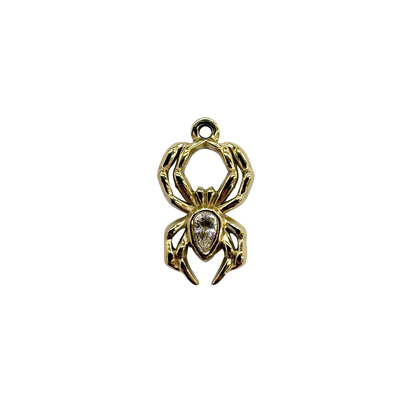 Jeweled Spider Charm