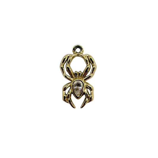 Jeweled Spider Charm