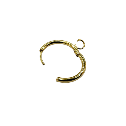 Gold Hoop Earrings 14K PVD