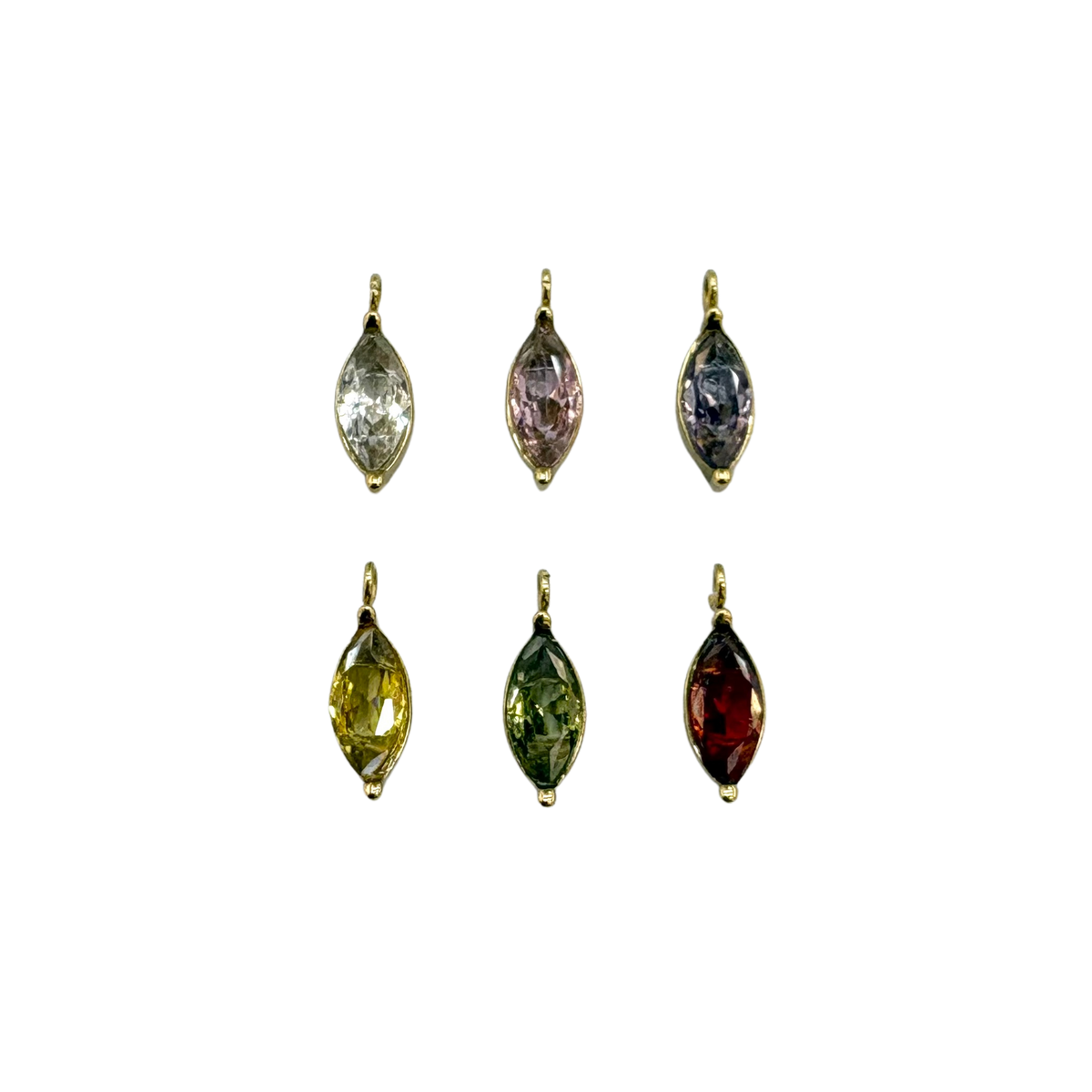 Mini Marquise CZ Charms