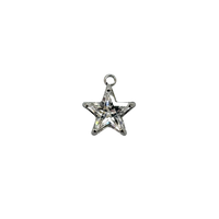 CZ Star Prong Set Charm