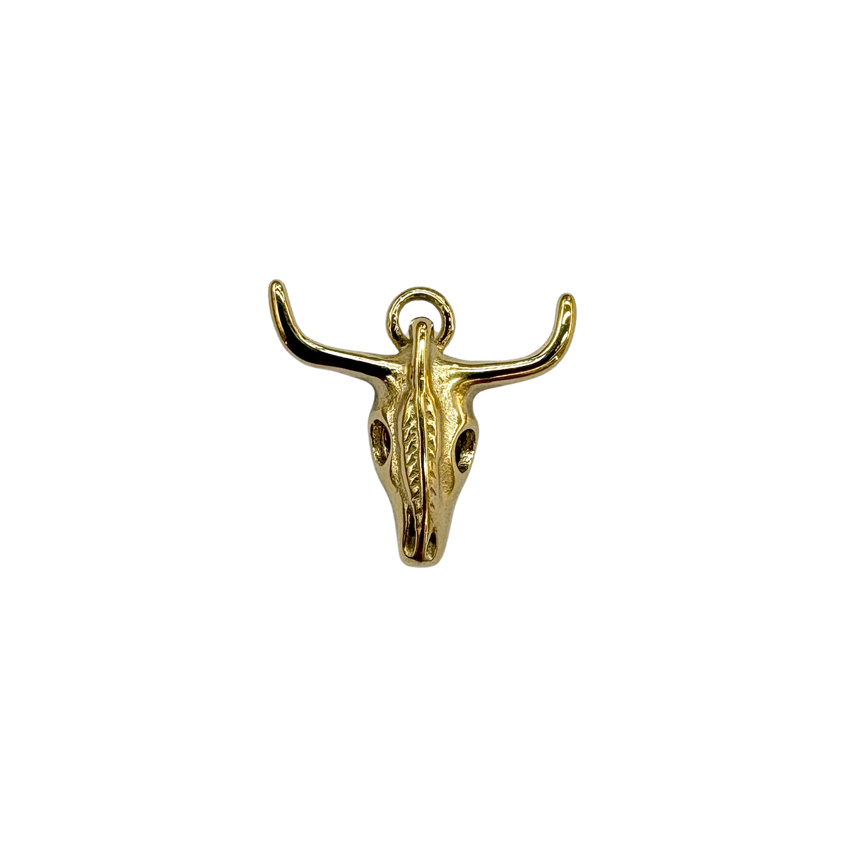 Longhorn Skull Charm