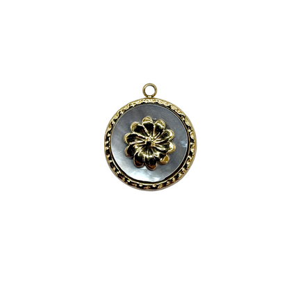 Floral Medallion Pendant