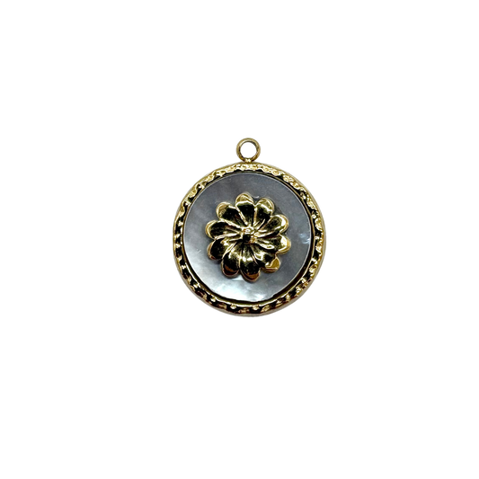 Floral Medallion Pendant