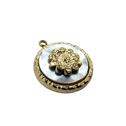 Floral Medallion Pendant