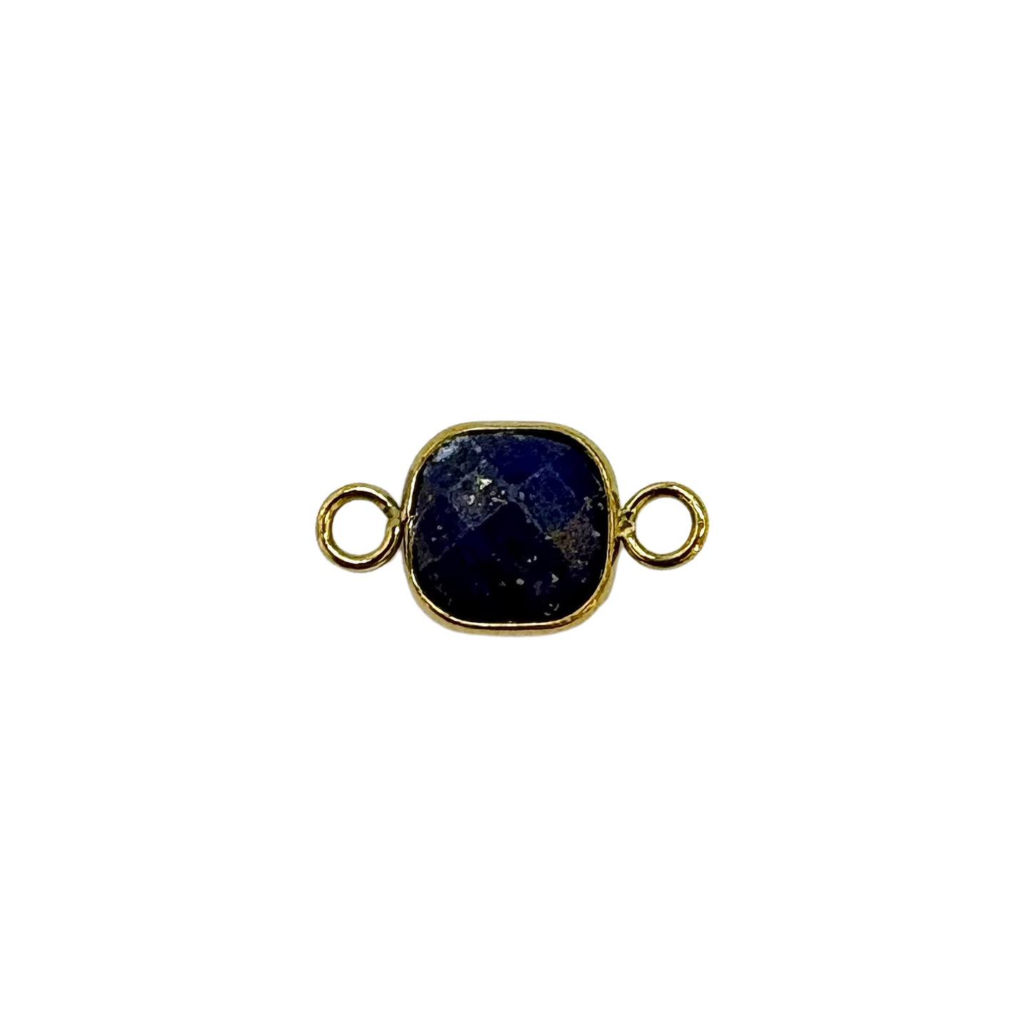 Square Stone Permanent Jewelry Connectors
