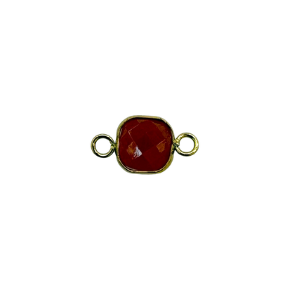 Square Stone Permanent Jewelry Connectors
