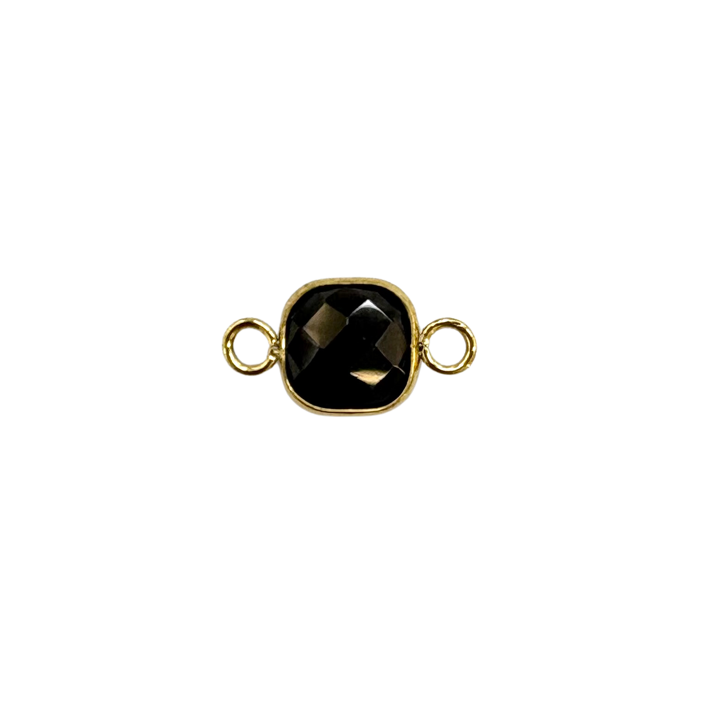 Square Stone Permanent Jewelry Connectors
