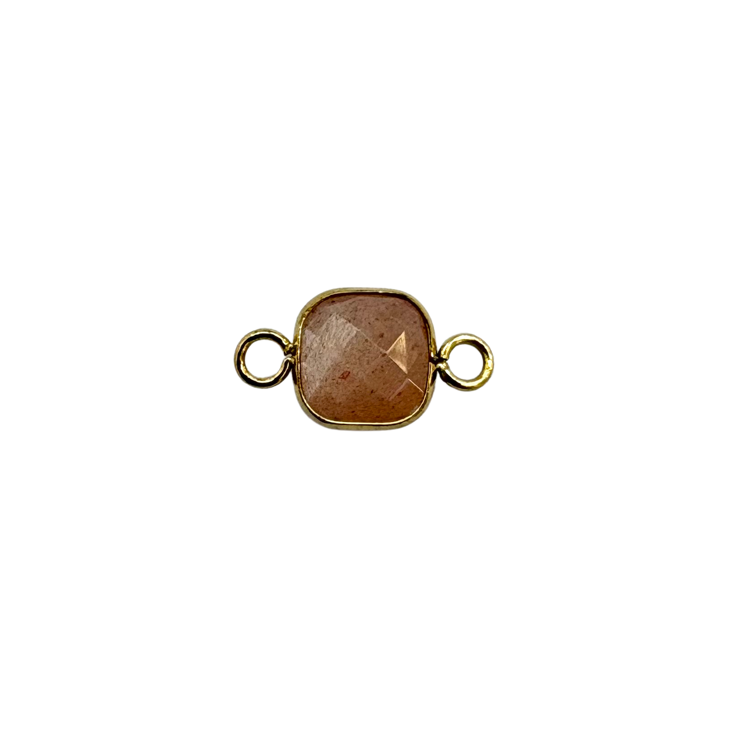 Square Stone Permanent Jewelry Connectors