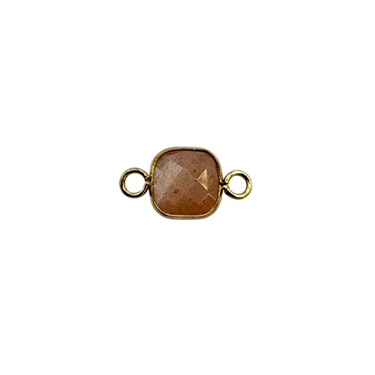 Square Stone Permanent Jewelry Connectors
