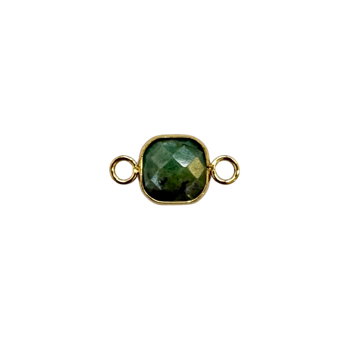 Square Stone Permanent Jewelry Connectors