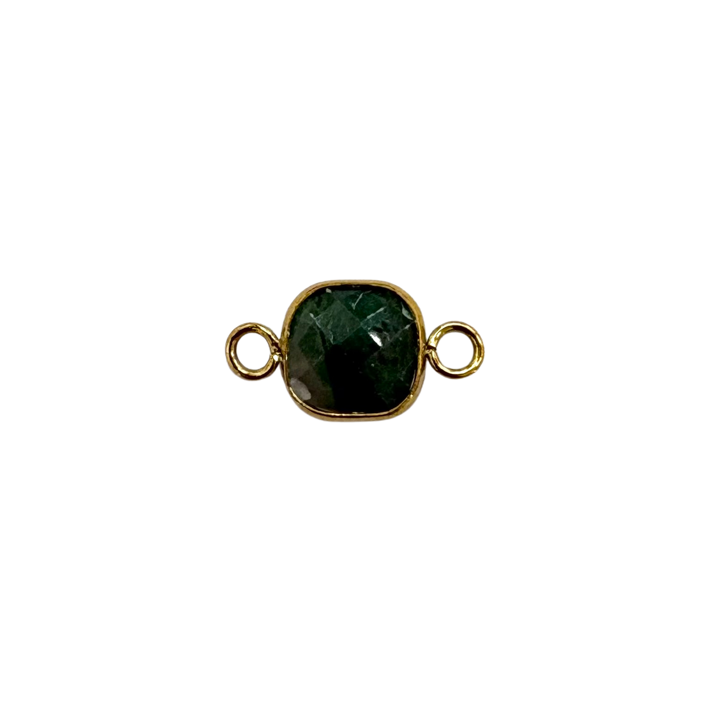 Square Stone Permanent Jewelry Connectors