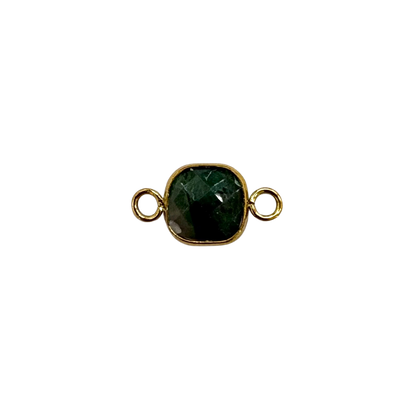 Square Stone Permanent Jewelry Connectors