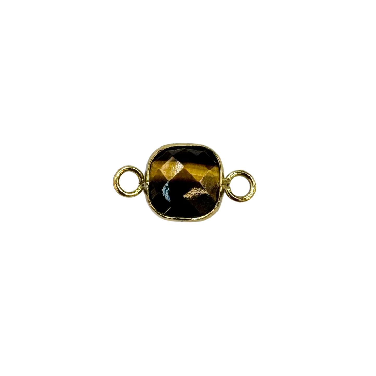 Square Stone Permanent Jewelry Connectors